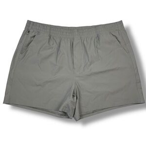 Mens VRST All-In Unlined Shorts Mens 2XL XXL Nylon Athletic Gray